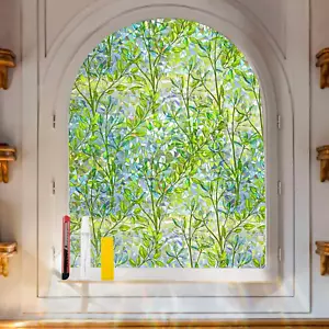 Window Privacy Film Stain Glass Window Film Rainbow Window Film Window Clings No - Picture 1 of 6