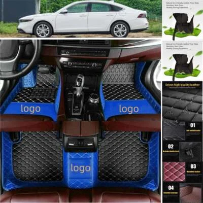 For Mitsubishi Diamante Lancer Mirage Galant Car Floor Mats Luxury Waterproof - Image 1 of 4