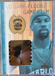 2001-02 Upper Deck - Game Floor /Game Film Baron Davis Charlotte Hornets