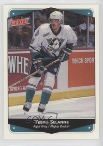 1999-00 Upper Deck Victory Teemu Selanne #3 HOF