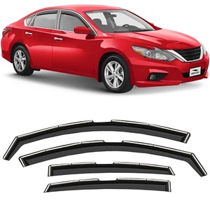Sun Rain Visors Wind Rain Guards for 2013-2018 Nissan Altima SHATTERPROOF - Foto 1 di 8