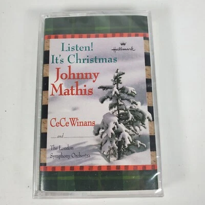 Listen! It's Christmas Johnny Mathis & CeCe Winans (Cassette 1999) Hallmark - Image 1 of 3