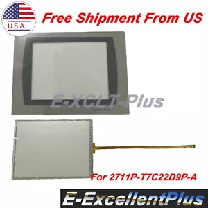 Per 2711P-T7C22D9P-A Ser A 2711P-T7C22D9P-B Digitalizzatore Vetro Touch Screen + Sovrapposizione - Foto 1 di 4