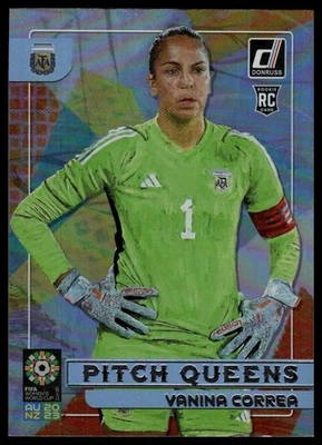 2023 Donruss FIFA Women's World Cup Vanina Correa #1 Pitch Queens - Image 1 of 2