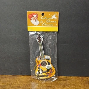 Adorno de Navidad coleccionable con forma de guitarra Nashville Tennessee - Imagen 1 de 3