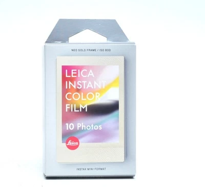 Leica Sofort Color Film Pack 10 Photos Neo Gold ISO 800 - Image 1 of 2