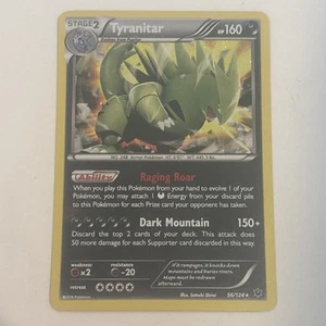 Tyranitar - 56/124 - XY Fates Collide Holo Pokemon raro - Foto 1 di 2