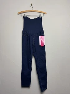 Bella Vida Maternity Jeans Women’s Large Dark Wash Blue Stretch Cotton Skinny - Picture 1 of 5