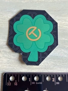 NEW RARE Scotty Cameron Gallery Circle T Shamrock Shaft Band Sticker Mylar Decal - Picture 1 of 2