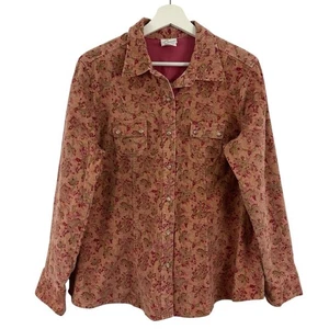 Oh Baby Motherhood Damen Langarmshirt Paisley Druckknopf Größe L - Bild 1 von 5