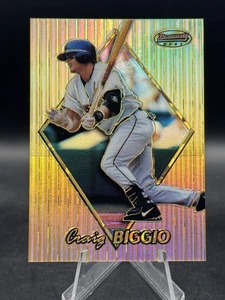 Craig Biggio 1999 Bowman's Best #25 Atomic Refractor /100 - Picture 1 of 2
