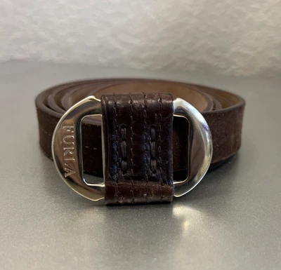 Cinturón Furla Mujer Cuero Marrón, Hecho en Italia, Talla L Foto 1 de 4