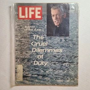 Life Magazine February 7, 1969 - USS Pueblo Captain Bucher - Pete Maravich - Ads - Picture 1 of 2