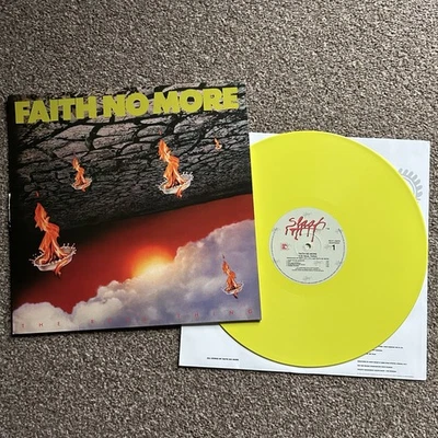 Faith No More - The Real Thing - Yellow Coloured Vinyl 2020 Slash Records - Image 1 of 4