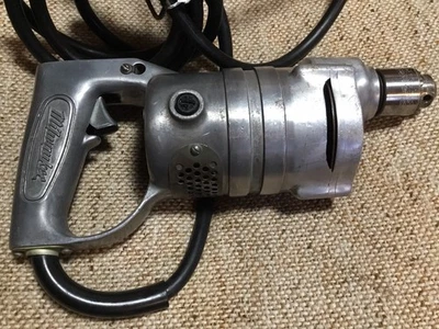Vintage Milwaukee Heavy Duty Powerful 1/4” Electric Drill Model S114G - Image 1 of 4