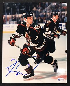 Keith Tkachuk Signed Autographed 8x10 Phoenix Coyotes Photo Beckett X09853
