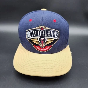 New Orleans Pelicans NBA 100 % Lana Mitchell & Ness Redline Snapback Sombrero Talla 7 - Imagen 1 de 10