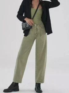 Anthropologie Pilcro The Breaker Jeans Size 30 Baggy Wide Leg Loose Fit (30x27) - Picture 1 of 5