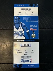 2002 SELTENES NBA Playoff TICKET - SEATTLE SONICS vs LA CLIPPERS - Spiel 5 NEUWERTIG! - Bild 1 von 3
