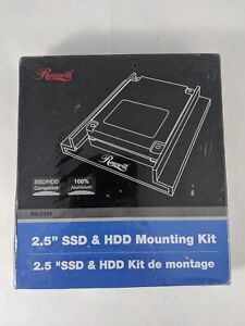 Rosewill RX-C200 2.5" SSD / HDD Aluminum Mounting Kit for 3.5" Drive Bay NEW