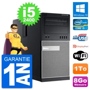 PC tour DELL OptiPlex 990 Intel Core i5-2400 RAM 8Go Scheibe 1To Windows 10 Wifi - Bild 1 von 6