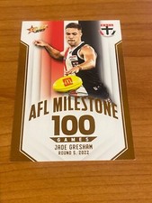 2023 AFL Select Footy Stars Milestones JADE GRESHAM MG68 St Kilda