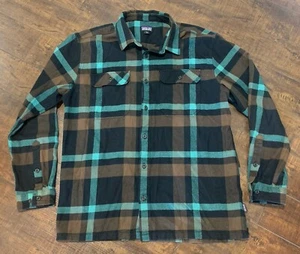 Patagonia Organic Cotton Shirt Mens XL Plaid Fjord Flannel Button-Up LS 53947 - Picture 1 of 11
