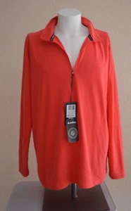 Mikrofleece Shirt killtec rot Himbeere KSW 240 WMN FLC Stehkragen Reißverschluss - Bild 1 von 8