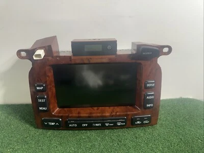 Toyota Highlander 2006 2007 híbrido navegación pantalla de visualización clima OEM Foto 1 de 4