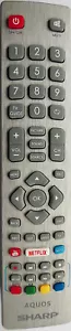 Mando a distancia original Sharp Aquos TV DH1710 DH1829 LC-40UI7352E LC40FG5242E - Imagen 1 de 1