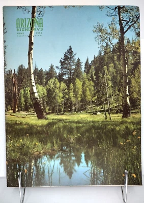 Arizona Highways Magazine Kaibab Grizzlies Grizzly Bear Nakai Canyon June 1954 - Image 1 of 4