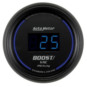 Auto Meter 2-1/16" Boost/Vacuum 30 IN HG/30 PSI Cobalt Digital 6959 - Picture 1 of 1