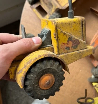 Vintage Marx Lumar Earth Hauler Pressed Steel Loader Truck Vehicle Toy 19" Long - Image 1 of 2