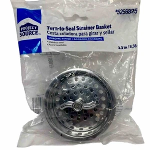 Turn and Seal Stainless Steel Replacement Basket Strainer 5256825 Lowes - Picture 1 of 2