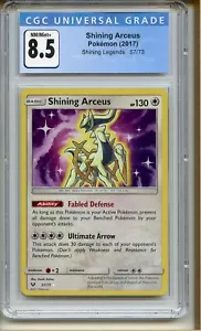 Shining Arceus 2017 Shining Legends 57/73 CGC 8.5 Pokémon quasi come nuovo - Foto 1 di 2
