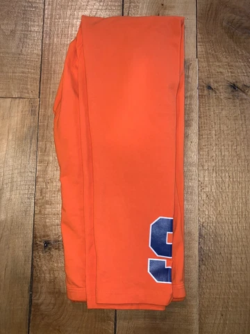 Women's Meesh And Mia Syracuse Orange Athletic College Yoga Pants NWT 2XL Cover