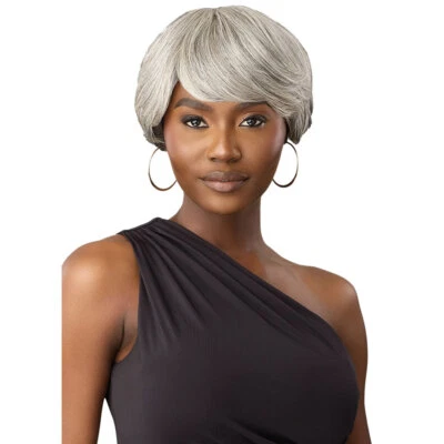 Outre Fab & Fly Full Cap Wig - Human Hair - Mikah - Image 1 of 4