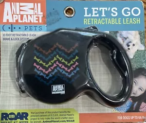 Animal Planet Let's Go Retractable Leash 10 Foot Brake & Lock System (G) - Picture 1 of 2