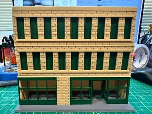 O Scale Thurmond WV Tan Building  (NEW & IMPROVED) (KIT) - Picture 1 of 5