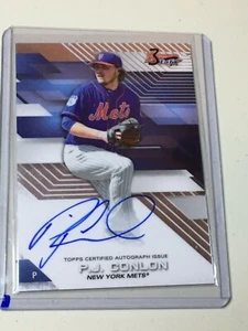 F37283 2017 Bowman's Best Auto P J CONLON METS - Picture 1 of 1