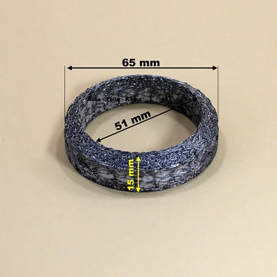 Auspuff Dichtung für Audi A6, 80, 90, Coupe, 100, Dichtring Drahtgewebedichtring - Bild 1 von 2