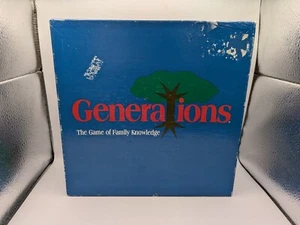 Generations The Game Of Family Knowledge Board Game! USED COMPLETE! 1996 VINTAGE - Picture 1 of 11