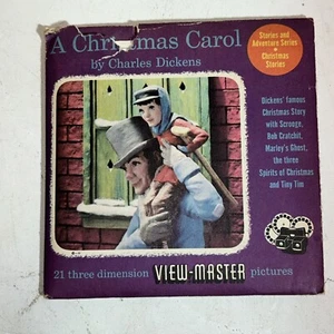 View-Master A Christmas Carol Charles Dickens 3 reel packet X - Picture 1 of 12