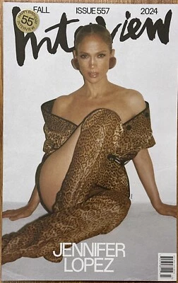 INTERVIEW MAGAZINE ISSUE 557 FALL 2024 JENNIFER LOPEZ - Image 1 of 2