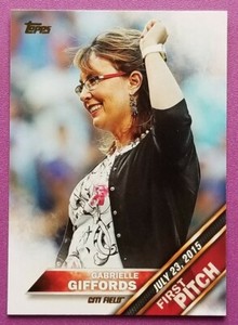 2016 Topps First Pitch #FP2 Gabrielle Giffords