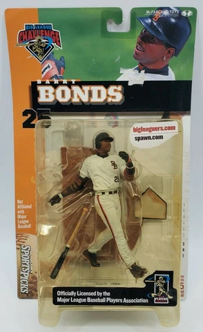Barry Bonds San Francisco Giants McFarlane Toys Baseball Figure MLBPA Exclusive Cover