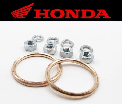 Juego de reparación junta colector escape honda cb350, cb350g, cl350, sl350 (1968-1973) Foto 1 de 2