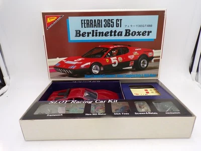 Ferrari 365 GT Boxer Nichimo Japón escala 1/24 vintage años 70 nuevo de stock con motor Mabuchi Foto 1 de 4