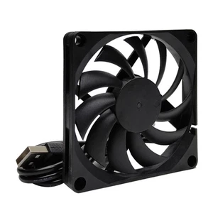 80mm USB Fan 5V 8010 Brushless Cooling Fan 80x80x10MM for PC Computer Case - Picture 1 of 8