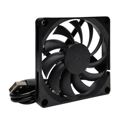 80mm USB Fan 5V 8010 Brushless Cooling Fan 80x80x10MM for PC Computer Case - Image 1 of 4